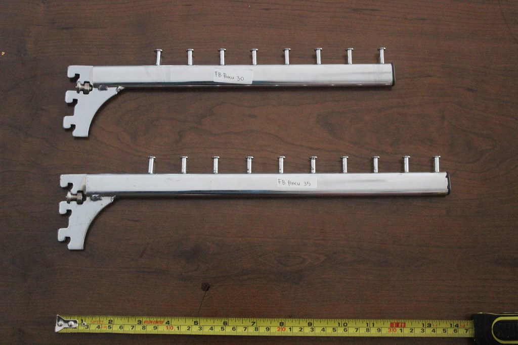 2. Hanger Besi Baju Model FB Tipe Lurus