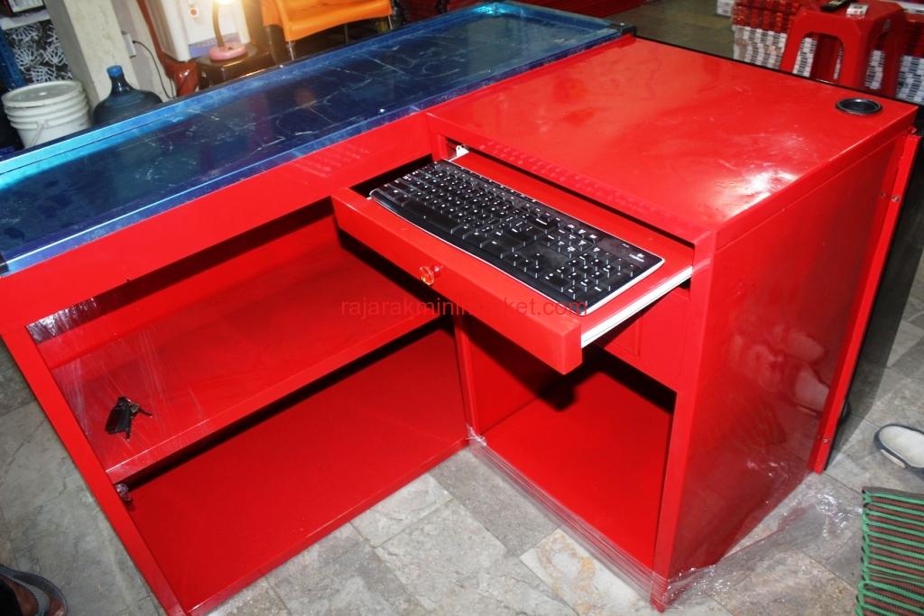 MEJA KASIR MINIMARKET + SHELVING (3)
