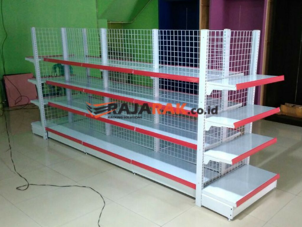 Pemasangan Rak Gondola Minimarket RR-14 Pancoran Mas Kota Depok