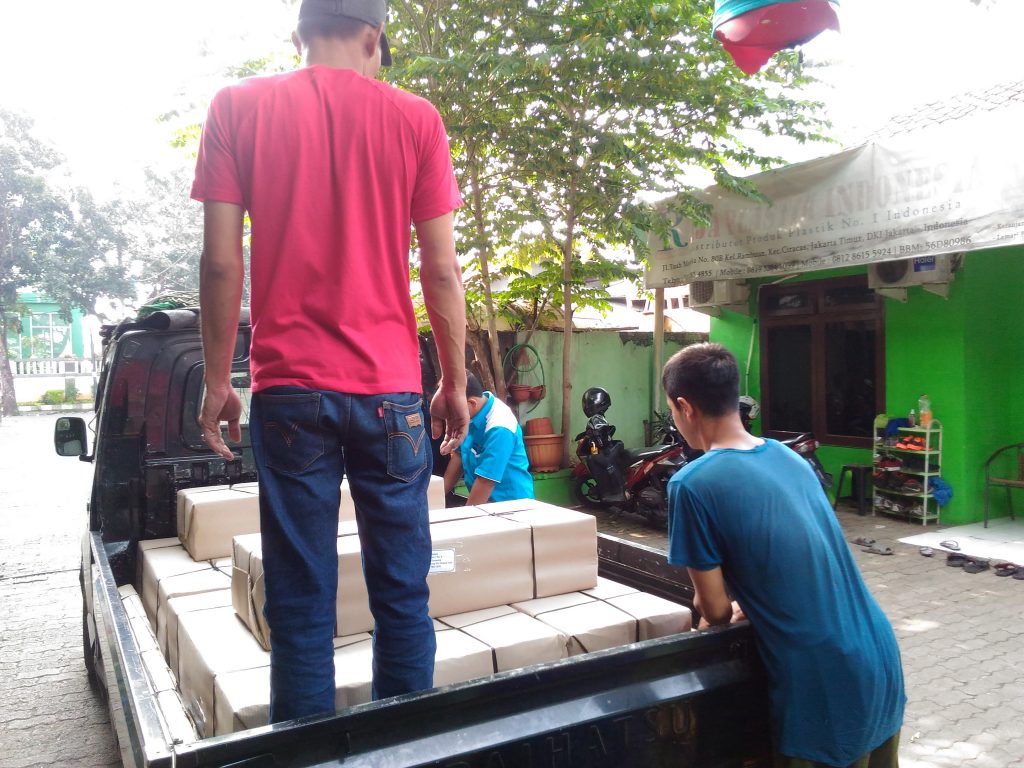 Pengiriman Rak Gudang Rekondisi Ke Lampung