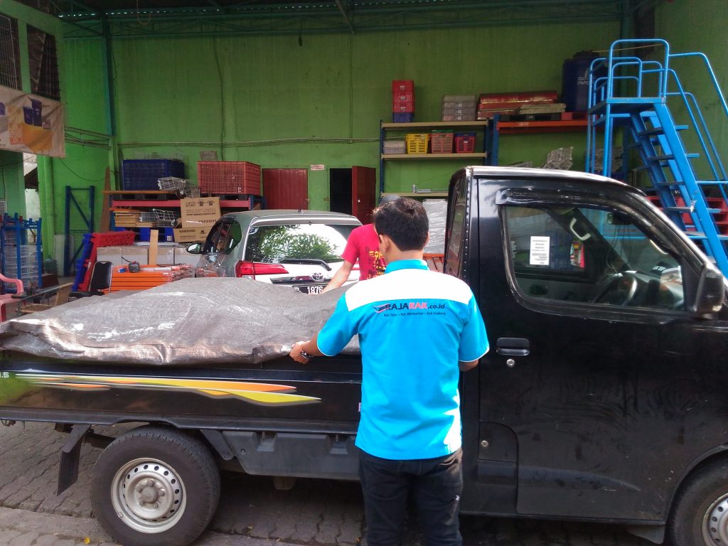 Pengiriman Rak Gudang Rekondisi Ke Lampung