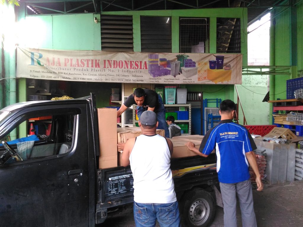 Pengiriman Rak Gudang Light Duty RR-36 ke Bekasi