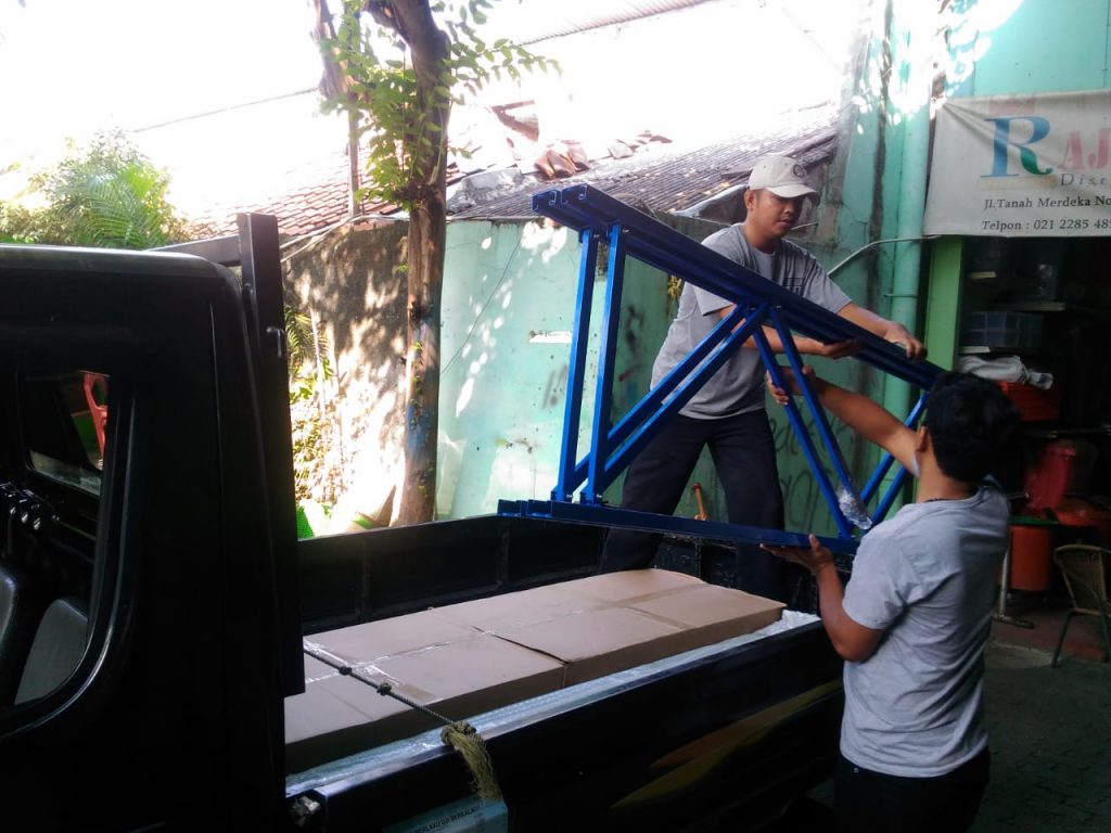 Pengiriman Rak Gudang Light Duty RR-36 ke Ancol Jakarta Utara