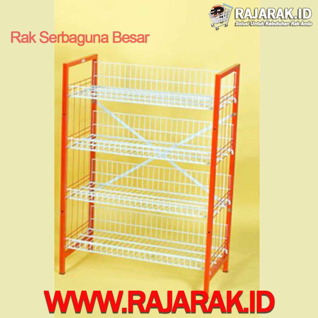 Rak Serbaguna Besar 4 Susun